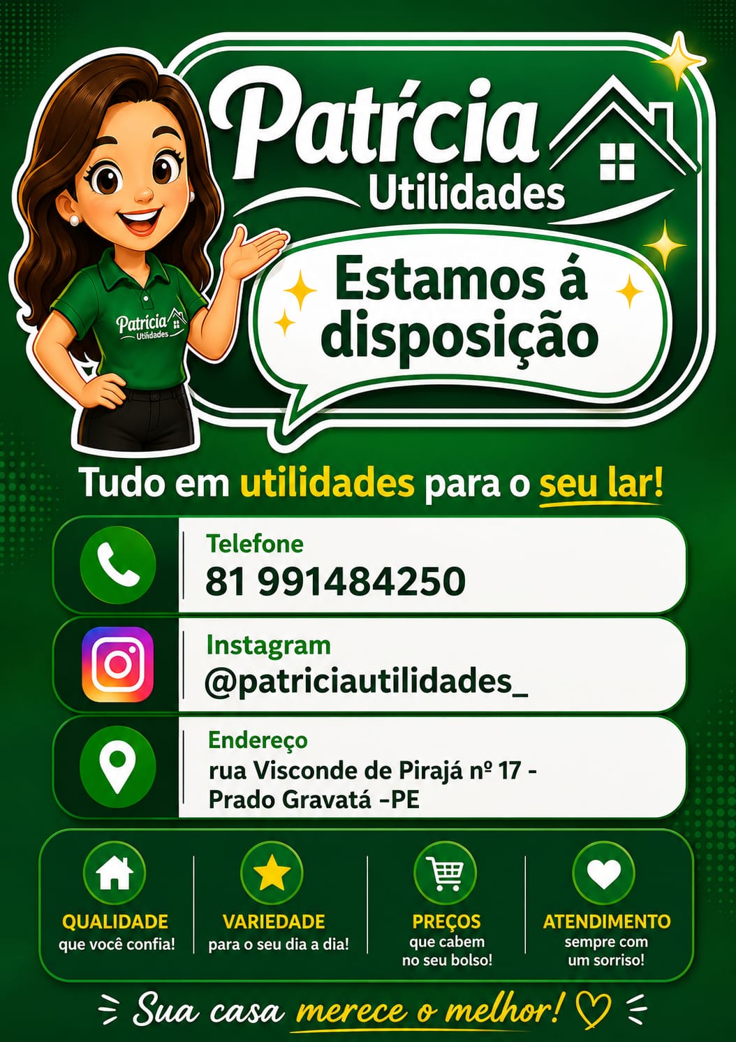patricia útilidades